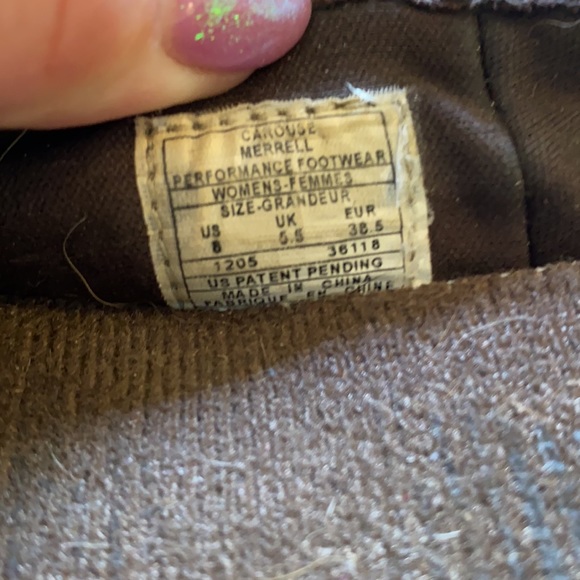 Merrell Carousel Brown Performance Flats 8 VGUC - Picture 2 of 13